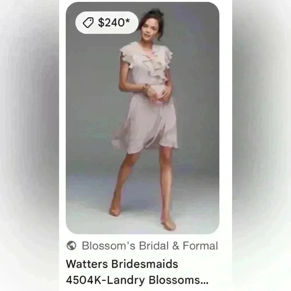 Watters and Watters bridesmaids Landry dress - Picture 9 of 10